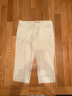 White Linen Pants